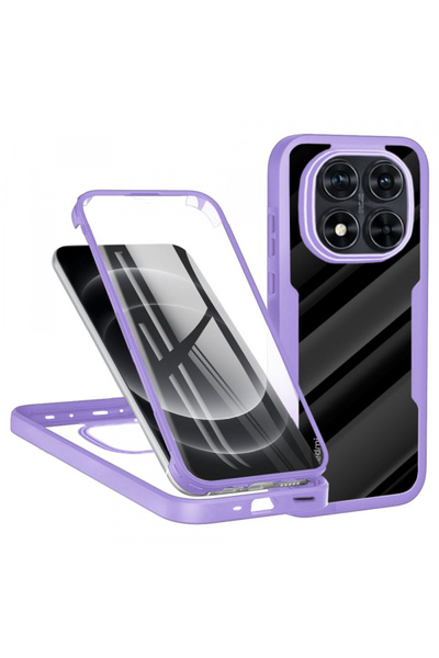 Xiaomi Case for Redmi Note 14 Pro+ 5G / Note 14 Pro 5G / Poco X7, Techsuit, ColorVerse 360, Purple