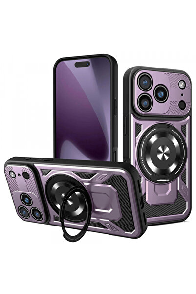 Apple Husa pentru iPhone 17 Pro, Techsuit, RuggedCam, Mov