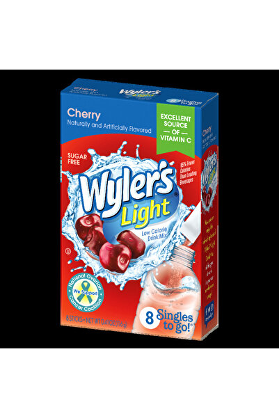 Wylers Light عصير وايلر خالي من السكر نكهة الكرز