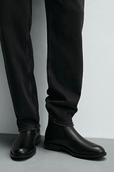 BENGAL Γνήσιο 100% δέρμα Εγγυημένες χειμερινές ανδρικές μπότες Ορθοπεδική σόλα από καουτσούκ