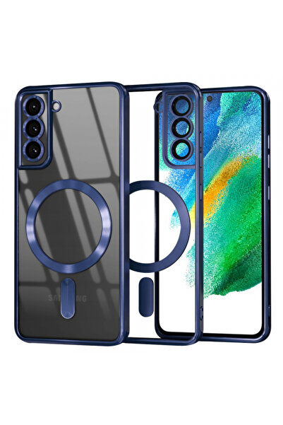 Samsung Θήκη MagSafe για Galaxy S21 FE 5G G990, Techsuit, Πολυτελές Κρύσταλλο...