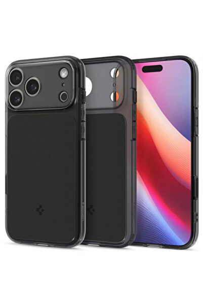 Apple Калъф MagSafe за iPhone 17 Pro, Spigen, Ultra Hybrid T, Матово черно