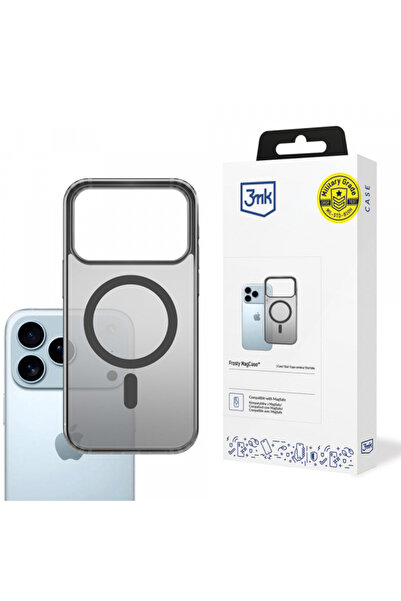 Apple Θήκη MagSafe για iPhone 17 Pro, 3MK, Frosty MagCase, Μαύρη