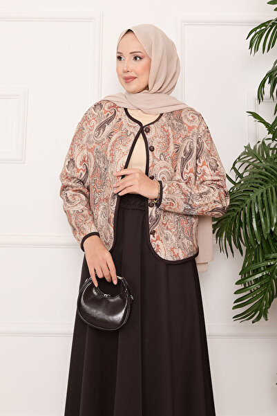 EBRUTESETTÜR Croplu Jacket Skirt Set