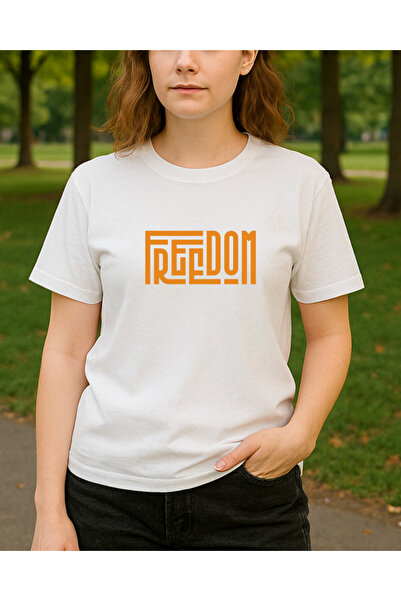 Ebiidesign Freedom Printed T-Shirt