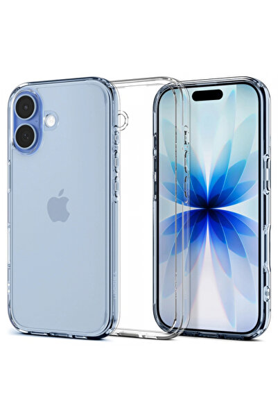 Apple Калъф за iPhone 17, Spigen, Ultra Hybrid, Прозрачен
