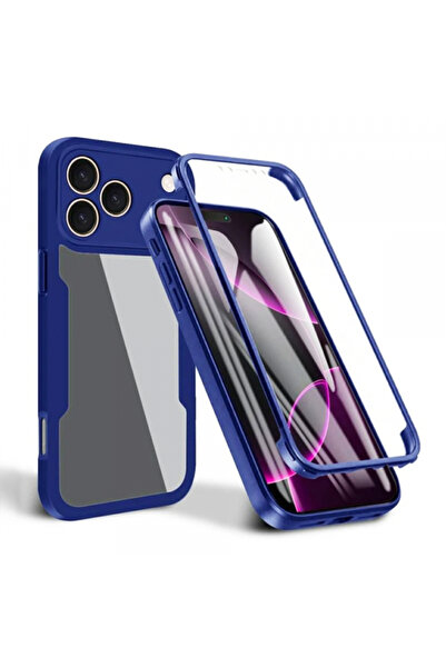 Apple Husa pentru iPhone 17 Pro Max, Techsuit, ColorVerse 360, Albastra