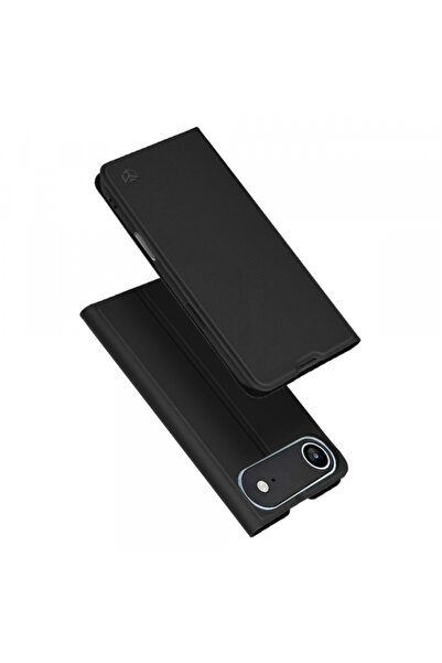 Apple Husa pentru iPhone 17 Air, Techsuit, Magskin Book, Neagra