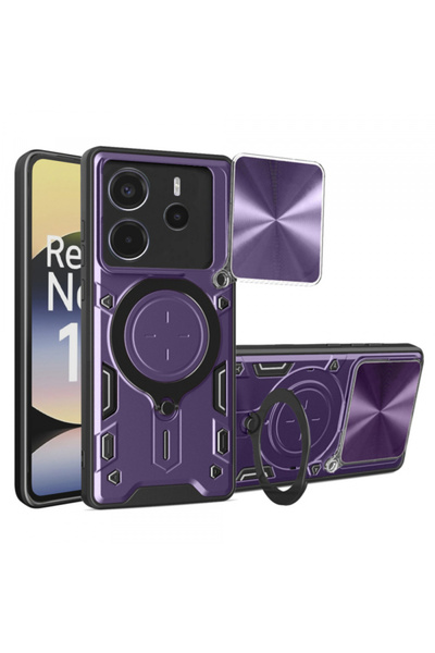 Xiaomi Husa pentru Redmi Note 14 4G (Standard), Techsuit, CamGuard Pro, Mov