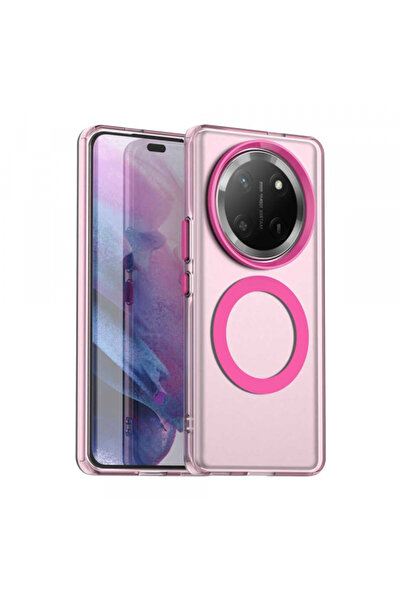 HONOR Husa MagSafe pentru X9c / Magic7 Lite, Techsuit, CandyCase, Roz