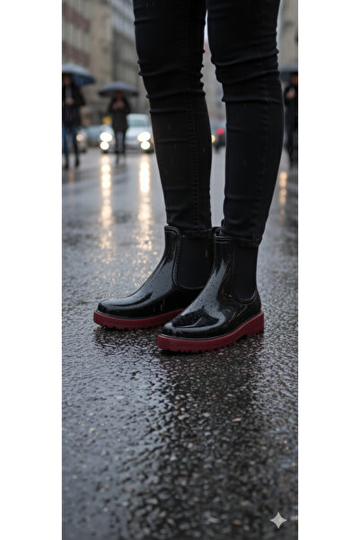 DB Γυναικείες ελαστικές μπότες βροχής