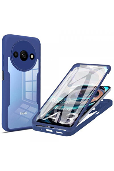 Xiaomi Husa pentru Redmi A3x / A3, Techsuit, ColorVerse 360, Albastra