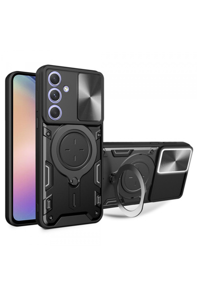 Samsung Θήκη για Galaxy A54 A546, Techsuit, CamGuard Pro, Μαύρη