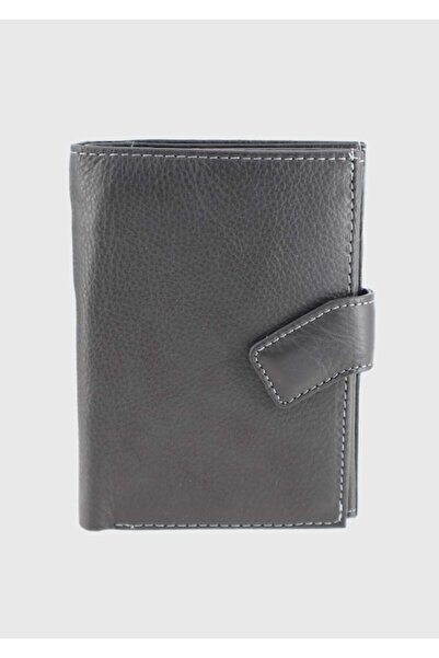 HASSION Men's Wallet, Genuine Leather, B720, Gray