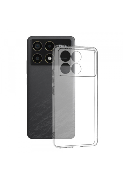 Xiaomi Husa pentru Poco F6 Pro, Techsuit, Clear, Transparenta