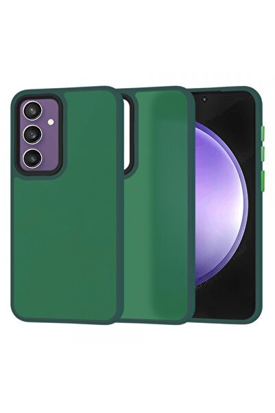 Samsung Husa pentru Galaxy S23 FE S711, Techsuit, HaloFrost, Verde