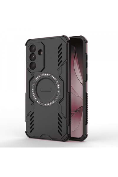 Samsung Husa MagSafe pentru Galaxy A56 A566, Techsuit, ArmorMag, Neagra