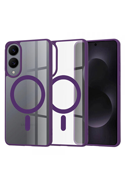 Samsung Husa MagSafe pentru Galaxy S25 Edge S937, Techsuit, Pro, Mov