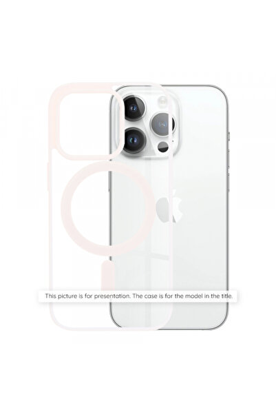 Apple Калъф MagSafe за iPhone 17 Pro Max, Techsuit, Pro, Розов