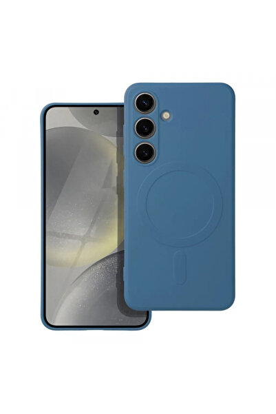 Samsung Θήκη MagSafe για Galaxy S25 FE, OEM, Σιλικόνη, Μπλε