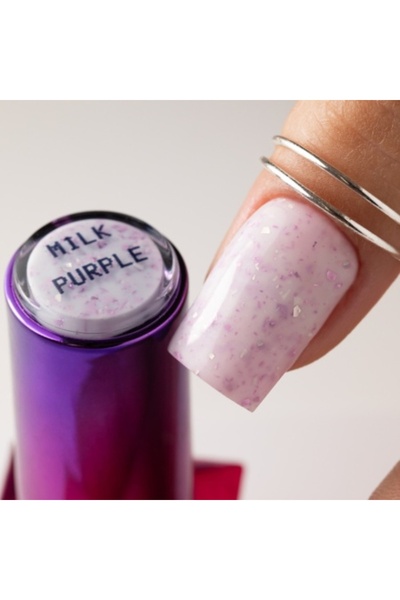 Molly Lac Flakes Rubber Base MollyLac Hema Free - Milk&Purple TPO free