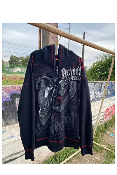 Köstebek Gothic Motorcycle Legendary Outlaws Hooded