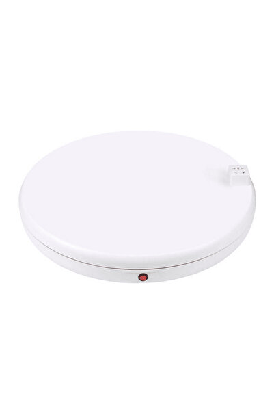 PULUZ Masă rotativă la 360° cu soclu de 45 cm (alb) PU3148EU