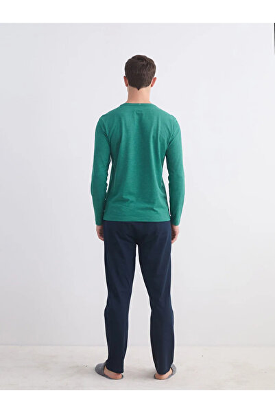 LC Waikiki Ανδρικό σετ πιτζάμες με λαιμόκοψη