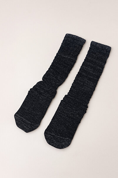 shefox 4 Pairs of Women's Glitter Leggings & Knee Socks