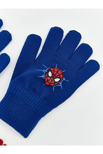 LC Waikiki Spider-Man Printed Boys' Gloves Set of 2