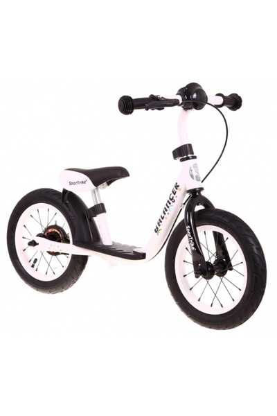 SporTrike Bicicleta fara pedale cu frana, suport picioare, roti gonflabile, B...
