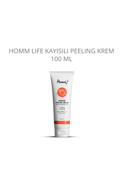 Homm Bitkisel Homm Life Apricot Peeling Cream 100 ml ( Kayısılı peeling krem )
