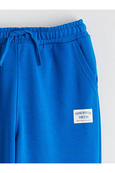 LC Waikiki Lcw Kids Blue Boys Jogger Sweatpants with Elastic Waist