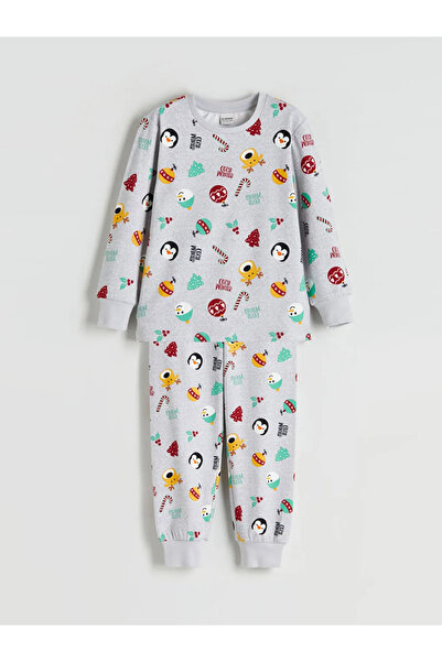 LC Waikiki Σετ πιτζάμες για αγόρι με στάμπα