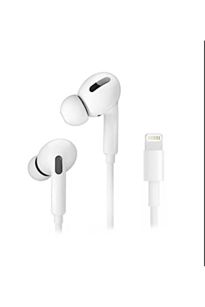 Linktech Iphone Uyumlu Slikonlu Lightning Çıkışlı Kablolu Kulaklık