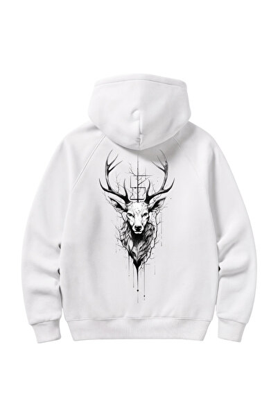 Infire clothing سترة جييك راك مطبوع بغطاء رأس