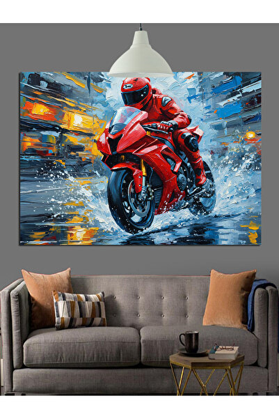 KanvasSepeti Pictură în ulei cu textură de înaltă calitate, cu tematică de cu...