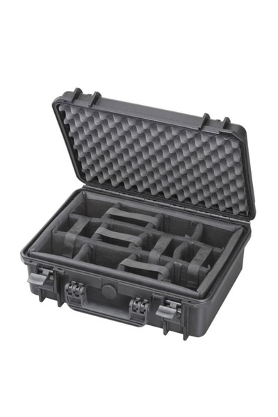 PLASTICA PANARO Carcasă rigidă neagră MAX430CAM pentru echipamente de studio