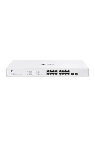 TP-LINK 16-Port Gigabit Smart Switch With 16× Gigabit Rj45 Ports And 2× Gigabit Sfp Slots, Interfa