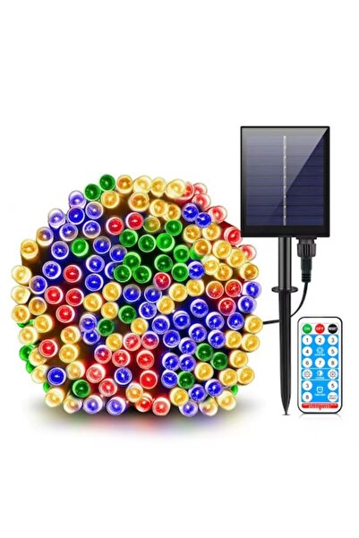 OEM Luminițe solare liniare de Crăciun cu telecomandă, 50 m, 500 LED-uri, mul...