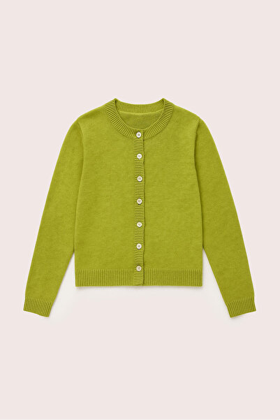 Touché Privé Buttoned Basic Knit Cardigan