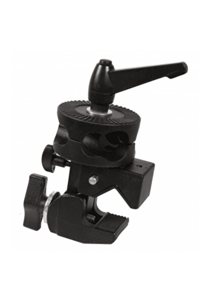 FALCON EYES Menghină tip clemă + Menghină EC-28CL pentru braț de susținere sa...