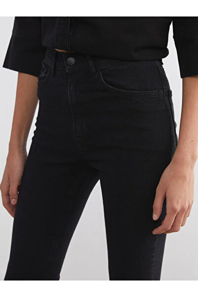 LC Waikiki Pantaloni de jeans pentru femei Crop Flare