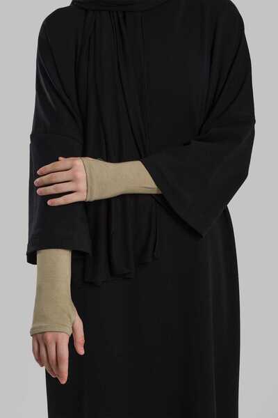 Lemaye Hijab Finger Sleeves - Khaki