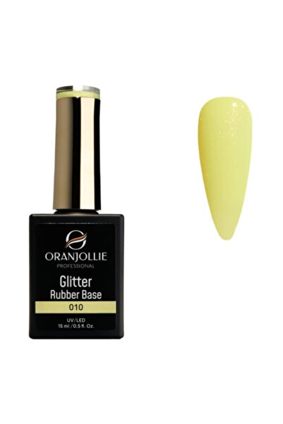 Oranjollie Professional Glitter Rubber Base 010 Oranjollie 15ml