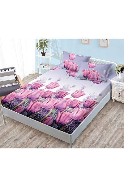 naniland.ro Husa de pat cu elastic 3 piese Primavera HP008