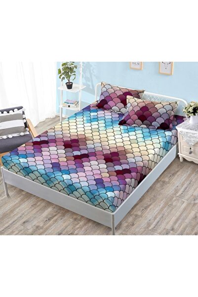 naniland.ro Husa de pat cu elastic 3 piese Ashe HP094