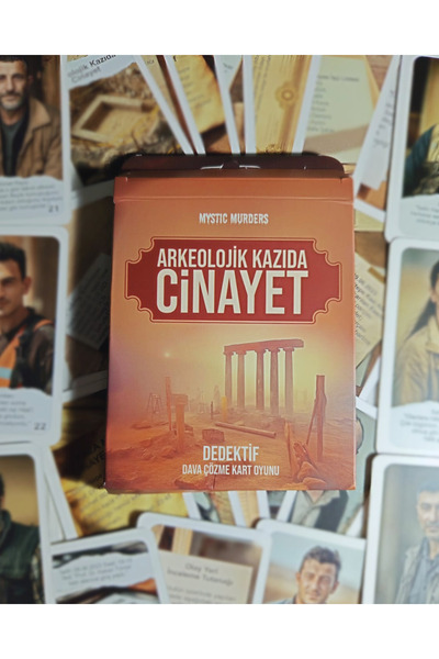 kartopya Dedektif Kart Oyunu - Arkeolojik Kazıda Cinayet