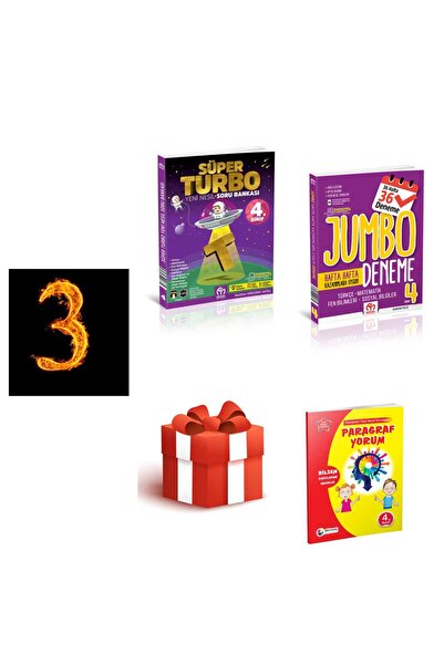 Model Eğitim Yayınları 4.SINIF 3 ADET SÜPER TURBO TÜM DERSLER SORU BANKASI + ...
