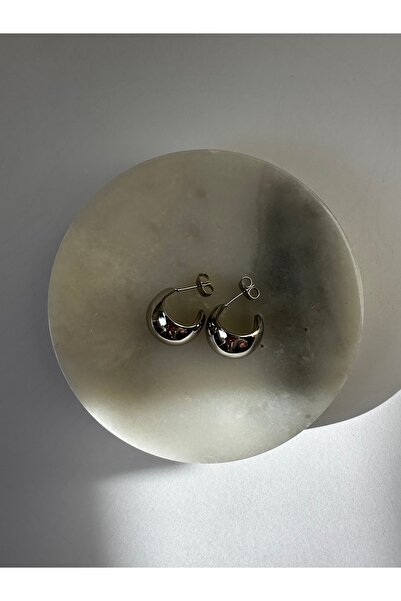 Lika Gümüş halka küpe